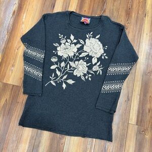 Johnny Was Magdalene Long Sleeve Thermal Top